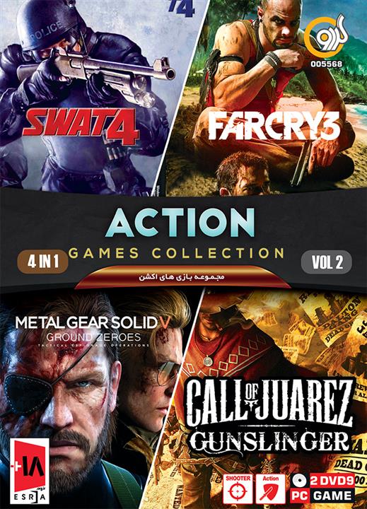 بازی Action Games Collection Vol2 PC Action Games Collection Vol2 PC 2DVD9